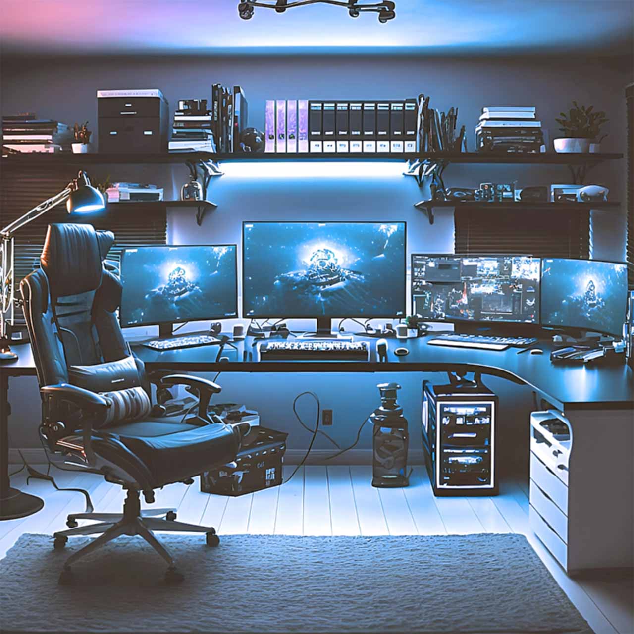 Nexus Wars development workstation